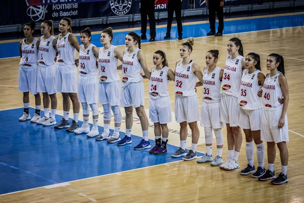 баскетбол - националки до 20 години на Европейското в Румъния