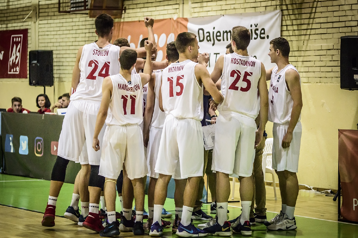 баскетбол - национали до 16 години на Европейското в Сараево