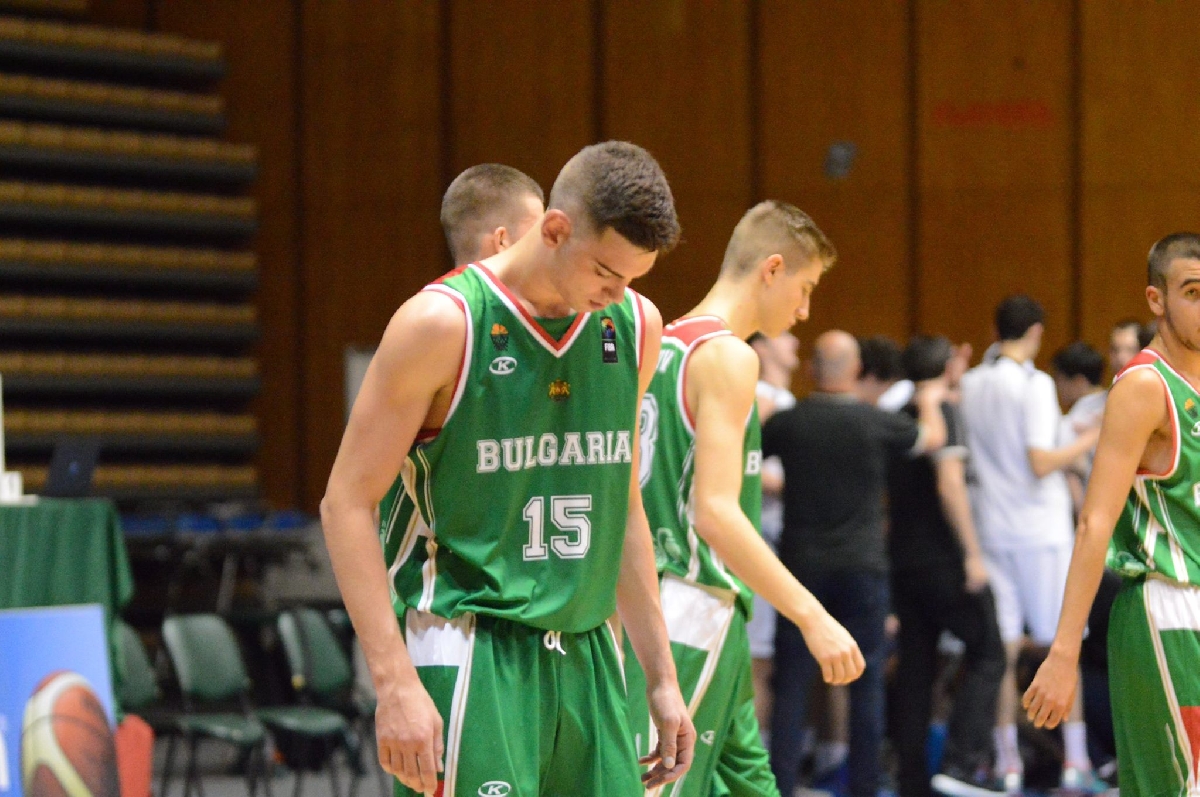 баскетбол - юношески национали до 18 години на Европейското в София
