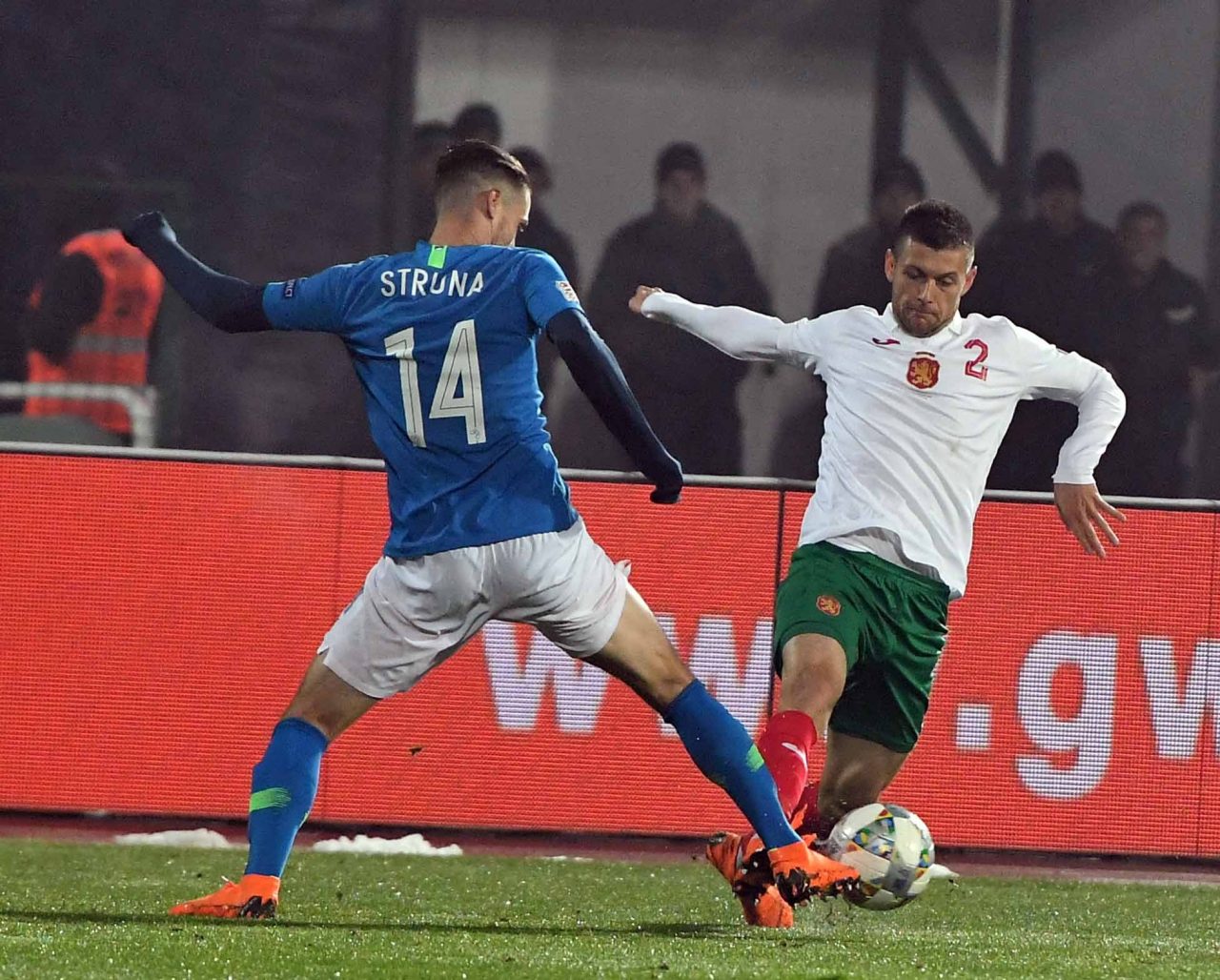Страхил Попов България Словения Лига на Нацийте 37