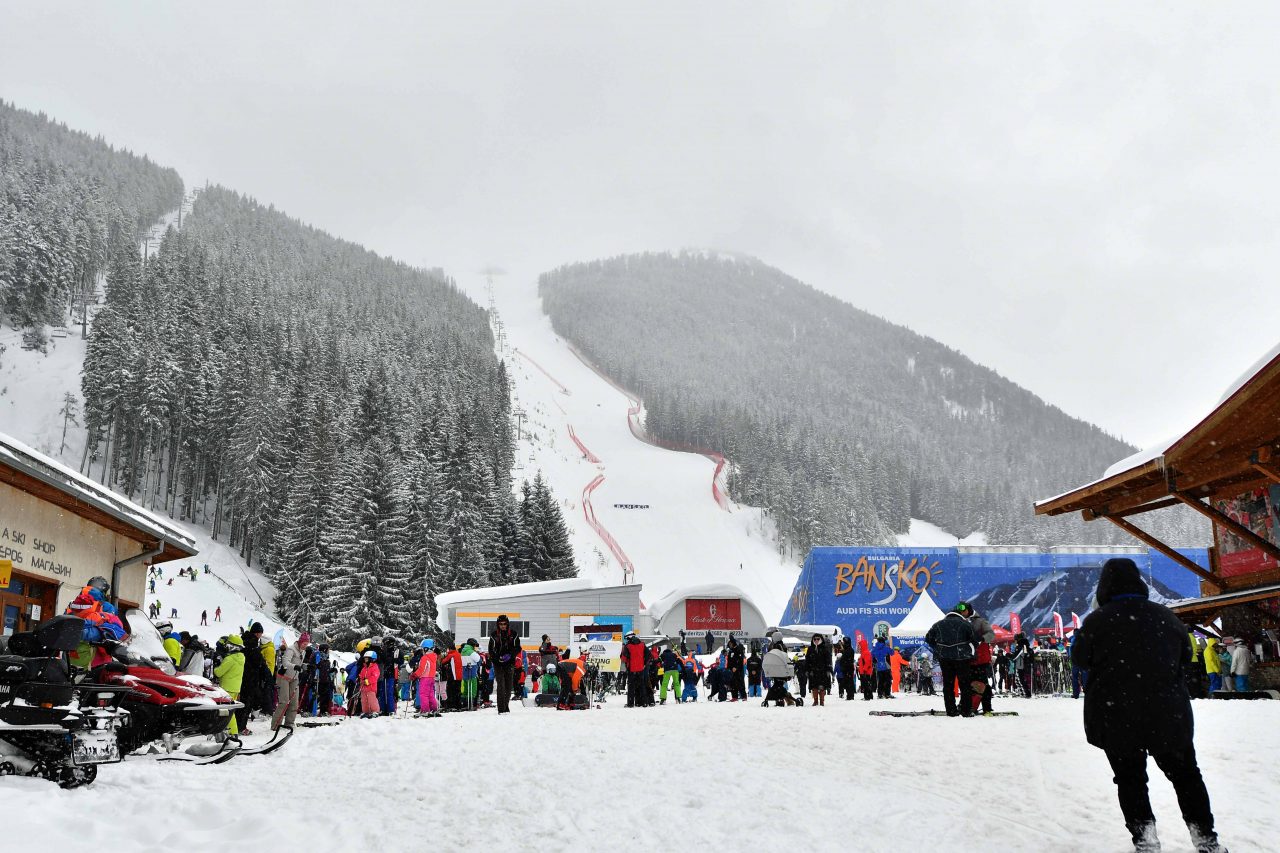 Писта Банско ски отменен старт 1